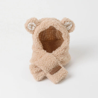 Bear Hood Scarf